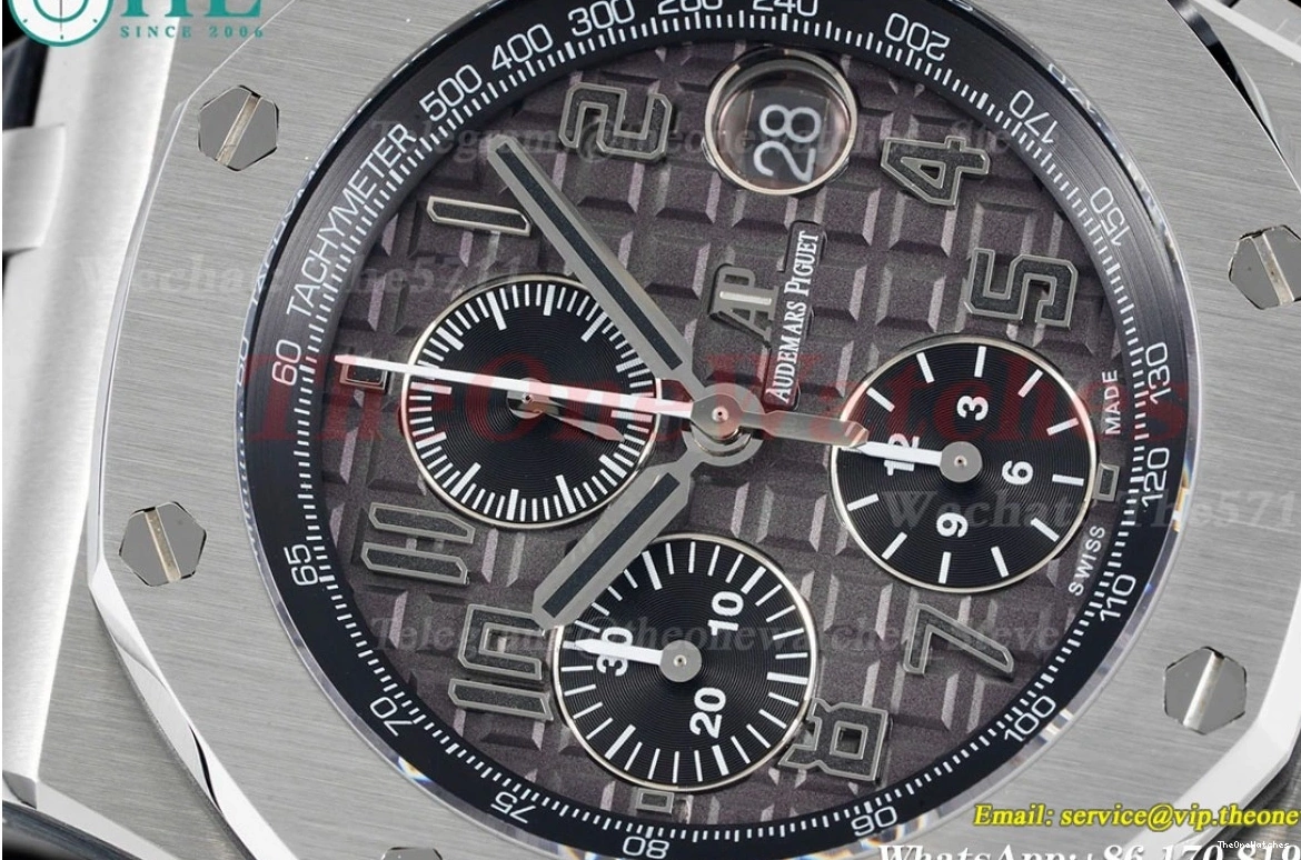 42mm APF Oak Offshore Royal A3126 LE Grey SS Num 0301